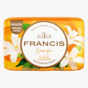 Sabonete Barra Francis Energia Flor de Larangeira - Laranja  12 x 85g